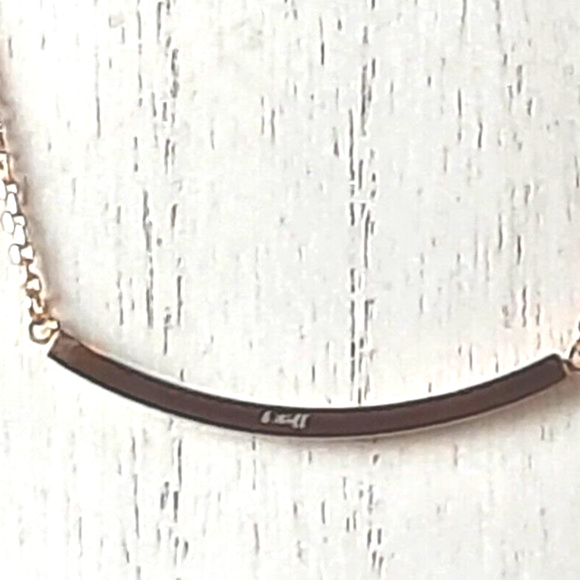 B.Tiff NY Hypoallergenic Mini "Smile" Adjust Necklaces in 3 colors Moissanite - Picture 4 of 10